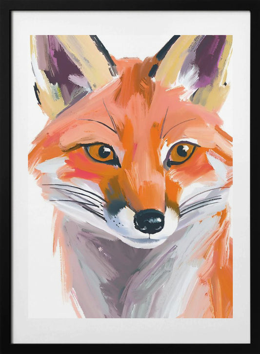 Fox - Art Print by Ohkimiko