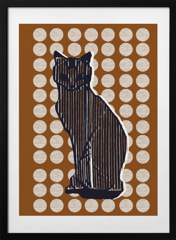 Afterlife Cat 3 - Art Print by casa cartissi