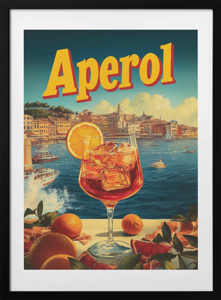Aperol Vintage Commercial - Art Print by Andreas Magnusson