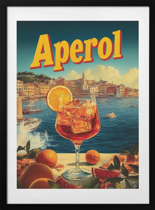 Aperol Vintage Commercial - Art Print by Andreas Magnusson