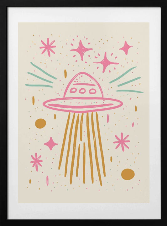 Cosmic Voyage - Art Print by Treechild