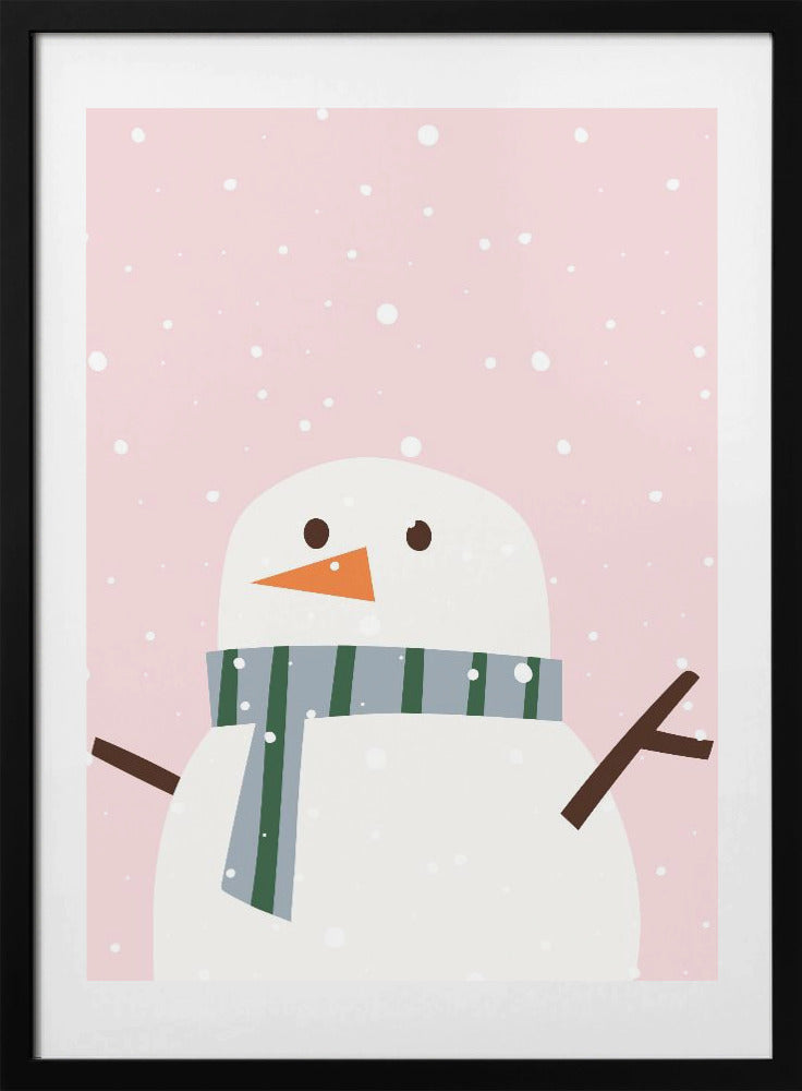 Schneemann - Art Print by Ohkimiko