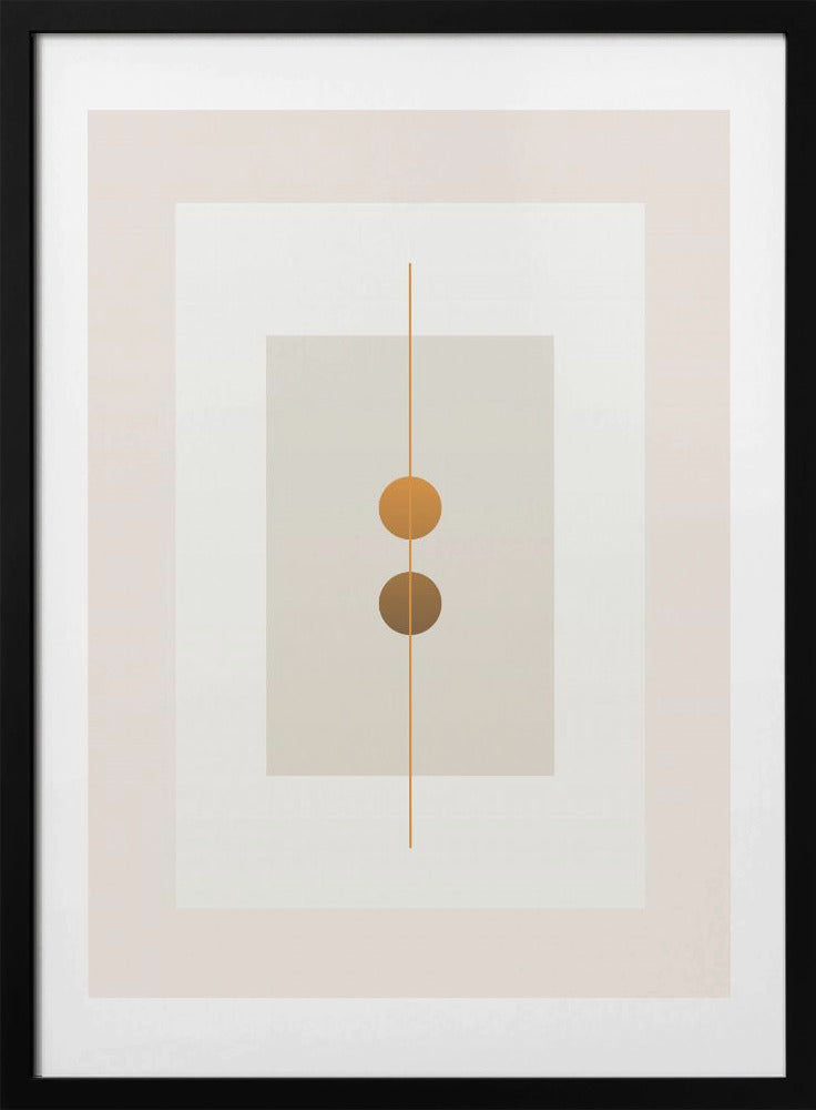 Dual Balance Harmony - Art Print by THE MIUUS STUDIO