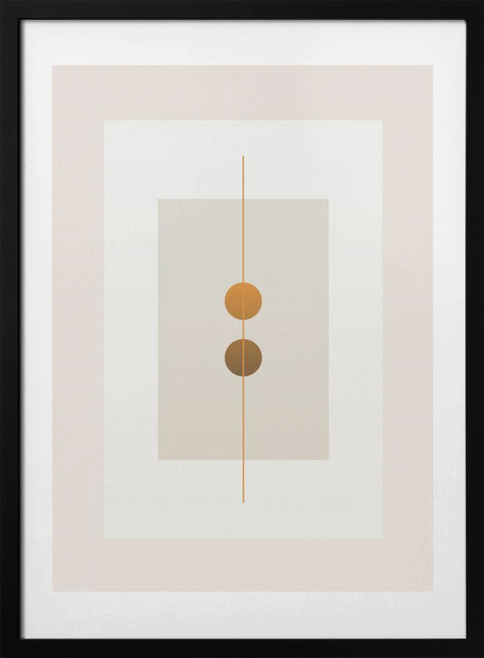 Dual Balance Harmony - Art Print by THE MIUUS STUDIO