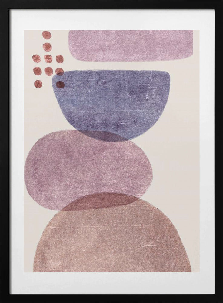 Layered Harmony - Art Print by THE MIUUS STUDIO