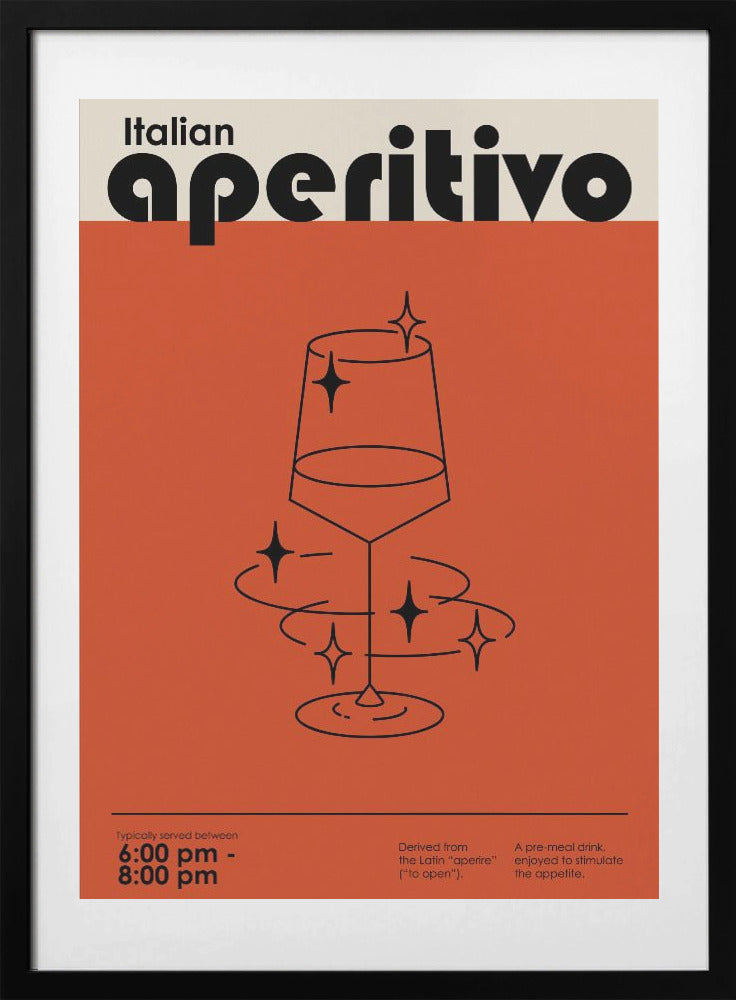 Italian Aperitivo - Art Print by Paulina Budka