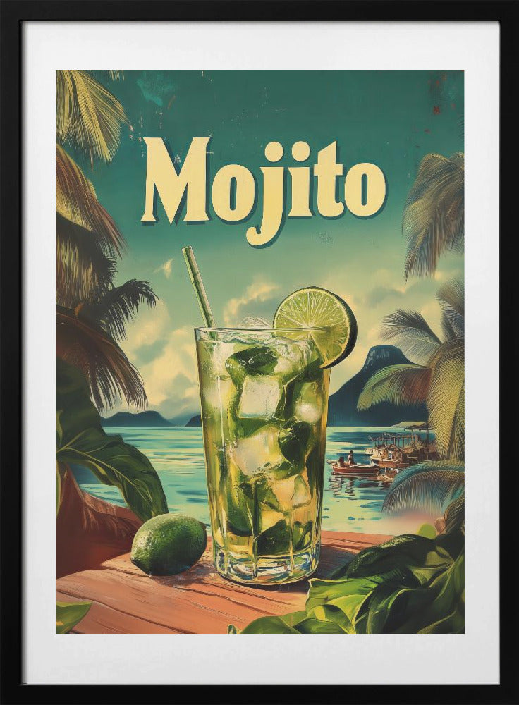 Mojito Vintage - Art Print by Andreas Magnusson