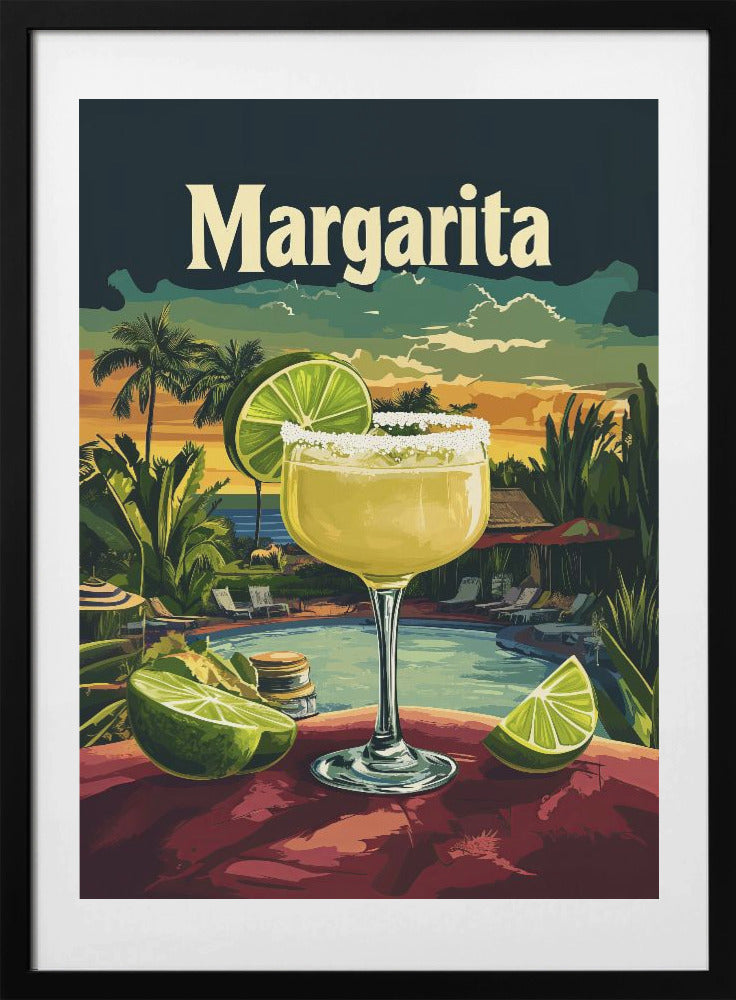 Margarita Vintage - Art Print by Andreas Magnusson