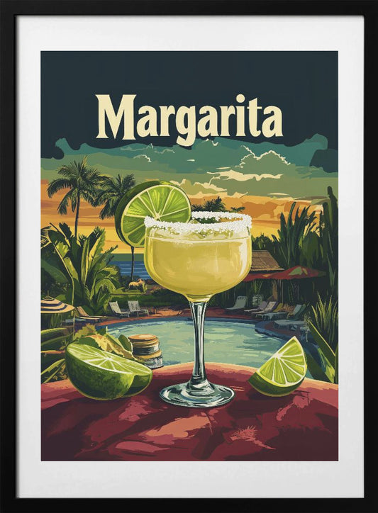 Margarita Vintage - Art Print by Andreas Magnusson