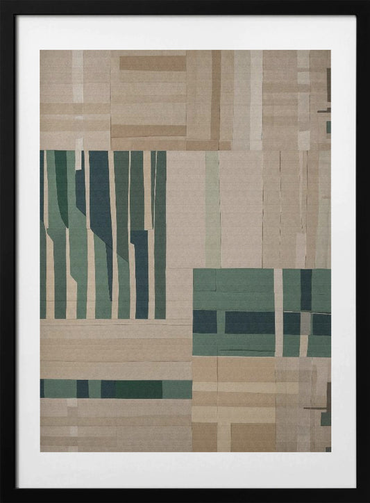 Geometric Rhythms - Art Print by THE MIUUS STUDIO