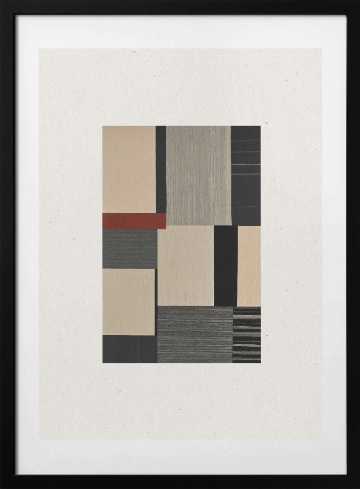 Geometric Harmony - Art Print by THE MIUUS STUDIO