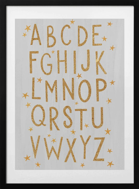 Magical ABC - Art Print by EMELIEmaria