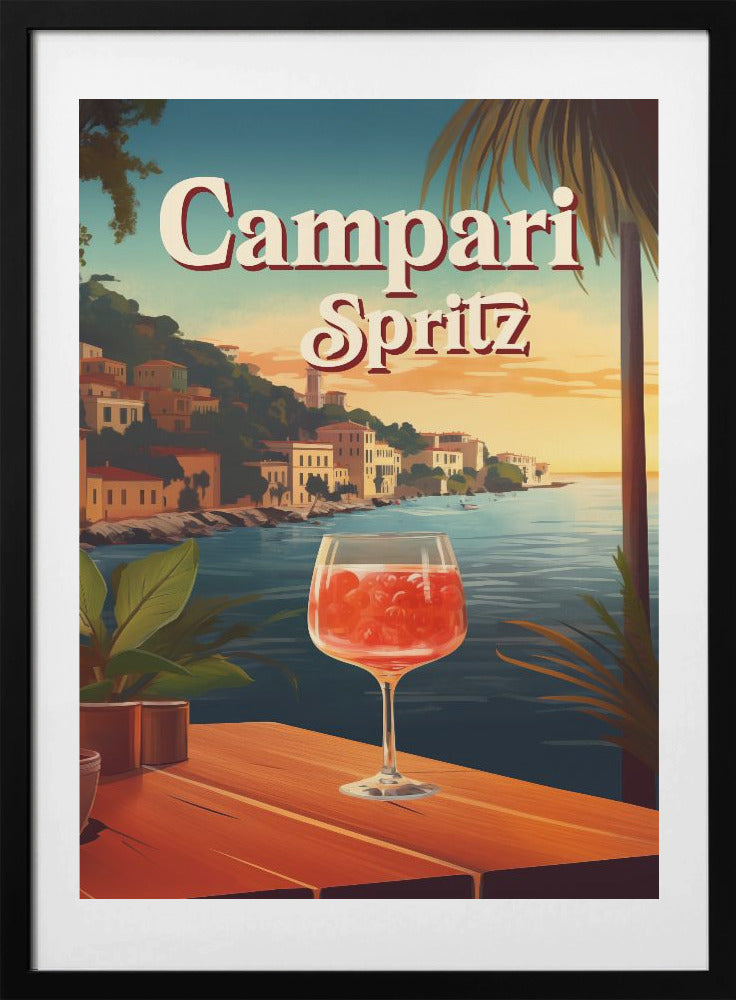 Campari Spritz - Art Print by Andreas Magnusson