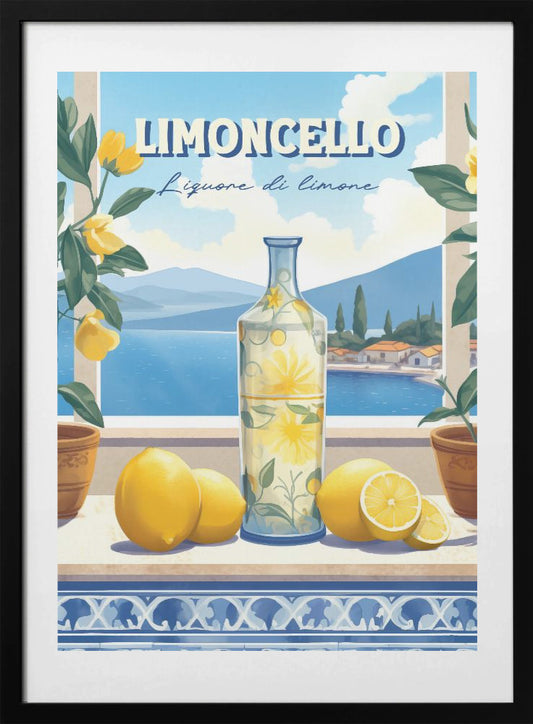 Limoncello Limone - Art Print by Andreas Magnusson