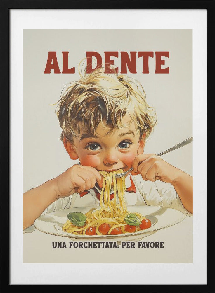 Al Dente - Art Print by Andreas Magnusson