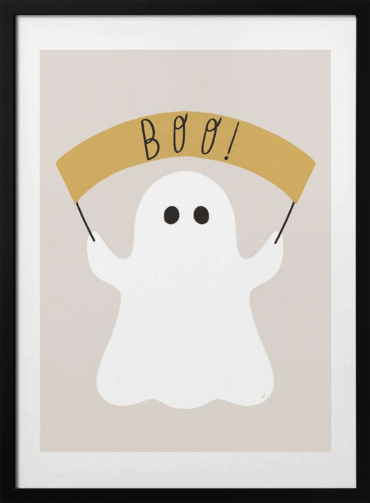 Ghost Boo - Art Print by Menina Lisboa