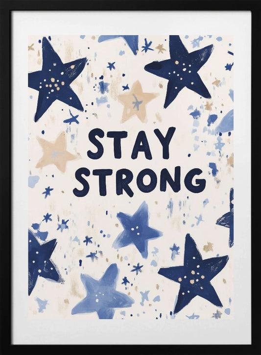 Starry Resolve - Art Print by Treechild