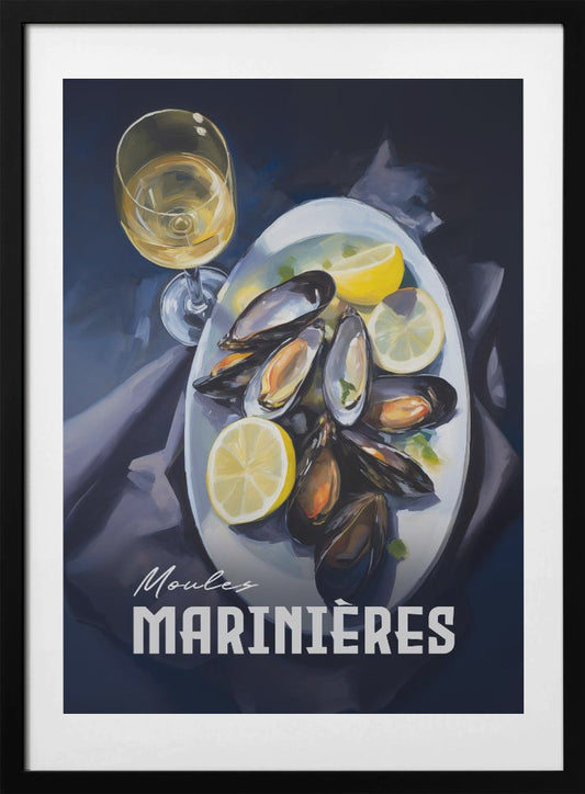 Moules Marinieres - Art Print by Andreas Magnusson