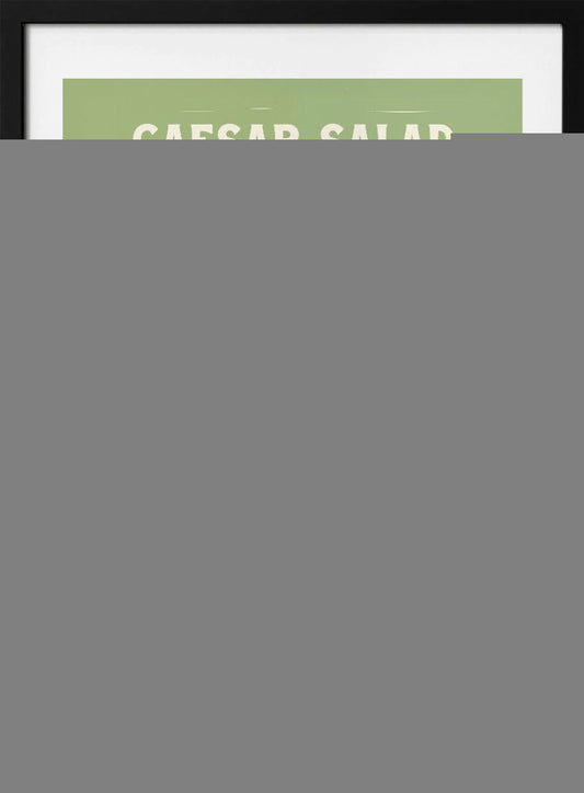 Caesar Salad - Art Print by Andreas Magnusson