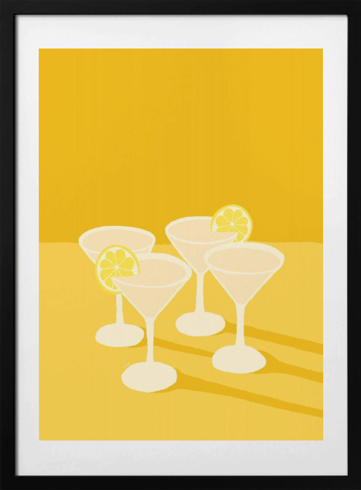 DRINKZ - Art Print by Wilma Wenåker