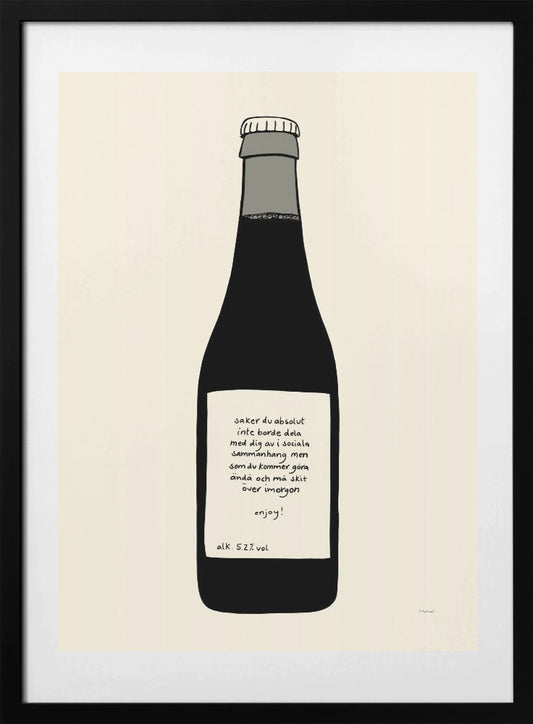 ENJOY - Art Print by Wilma Wenåker