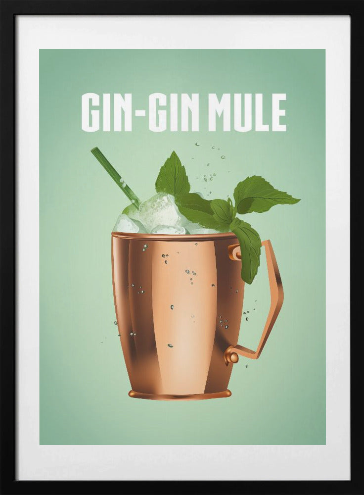 Gin Gin Mule Copper - Art Print by Andreas Magnusson