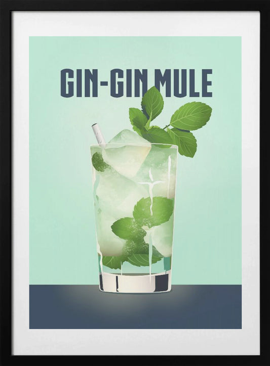 Gin Gin Mule - Art Print by Andreas Magnusson