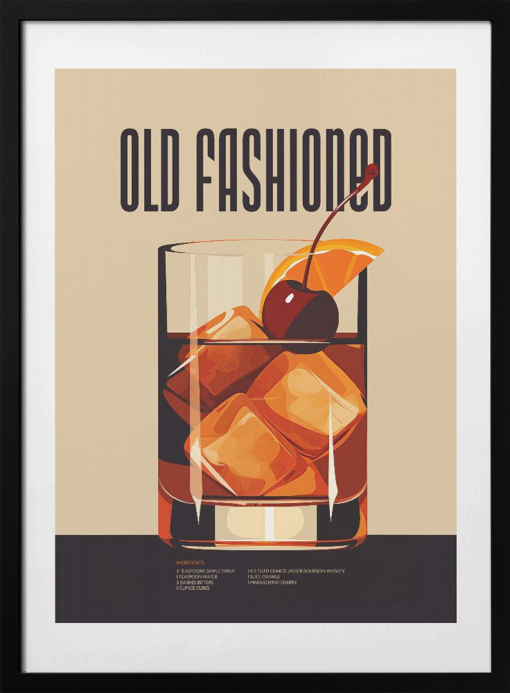 Old Fashioned - Art Print by Andreas Magnusson