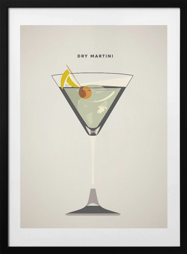 Dry Martini - Art Print by Andreas Magnusson