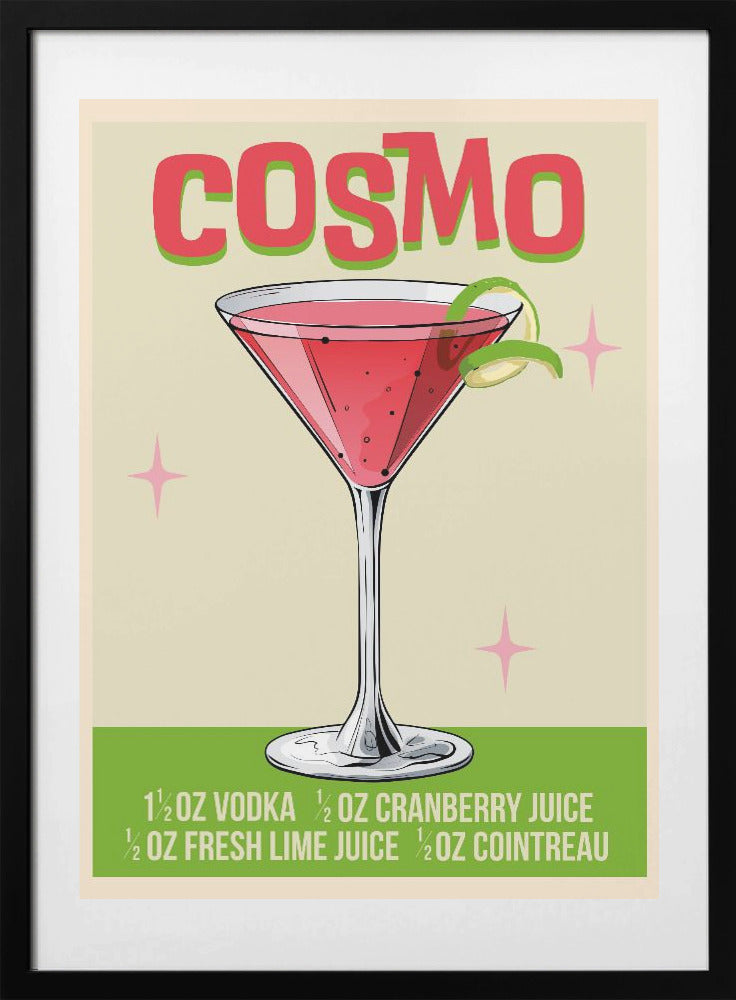 Cosmo - Art Print by WallChart Art Studio