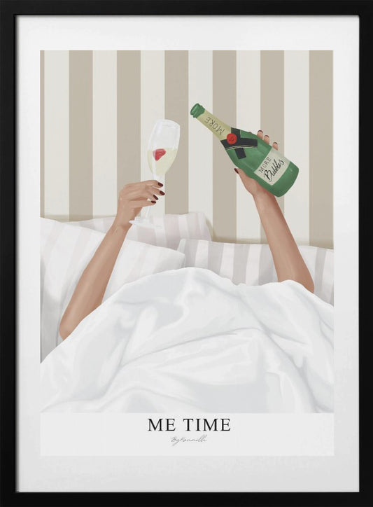Me Time - Art Print by ByKammille