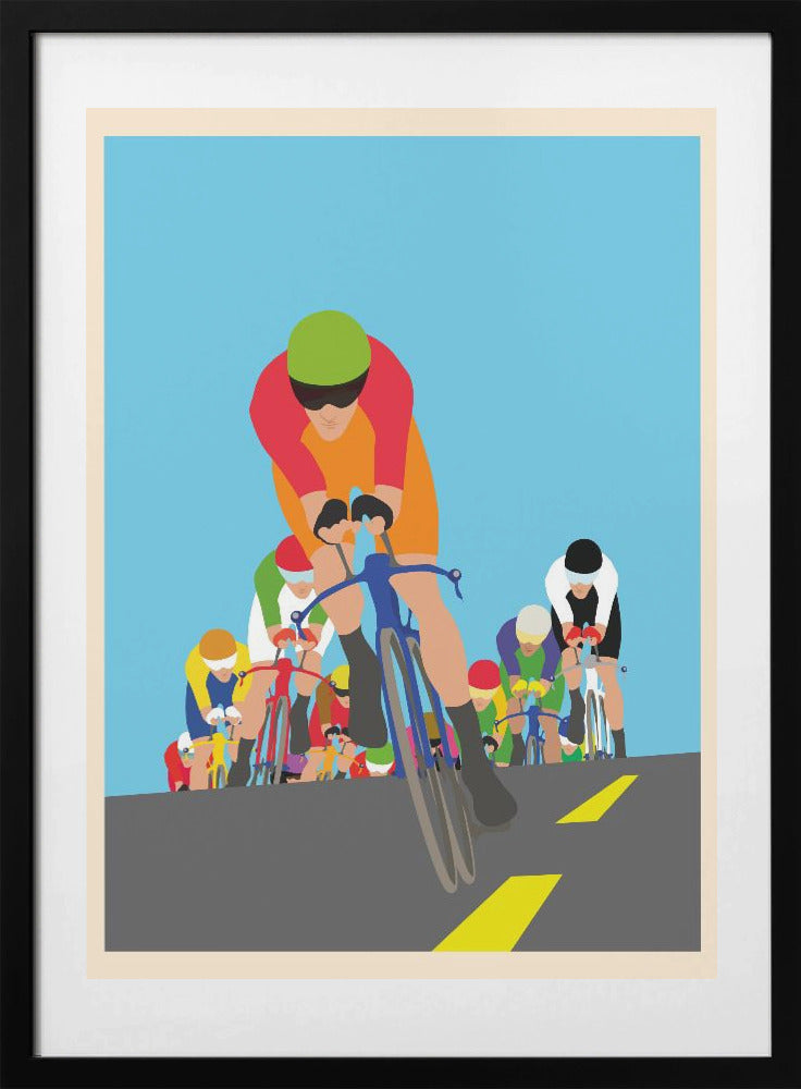 Chasing Pack Art Print - Art Print by WallChart Art Studio