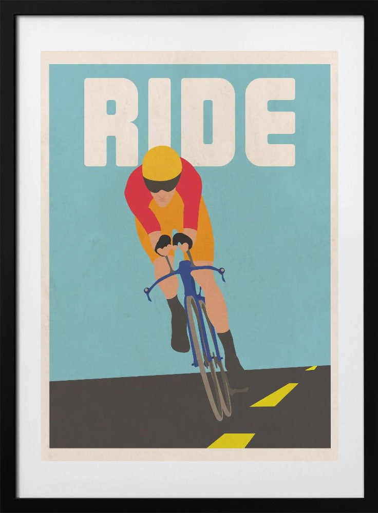 Ride Art Print - Art Print by WallChart Art Studio