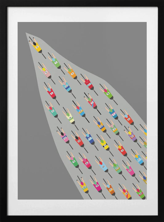 Roadies - Art Print by WallChart Art Studio
