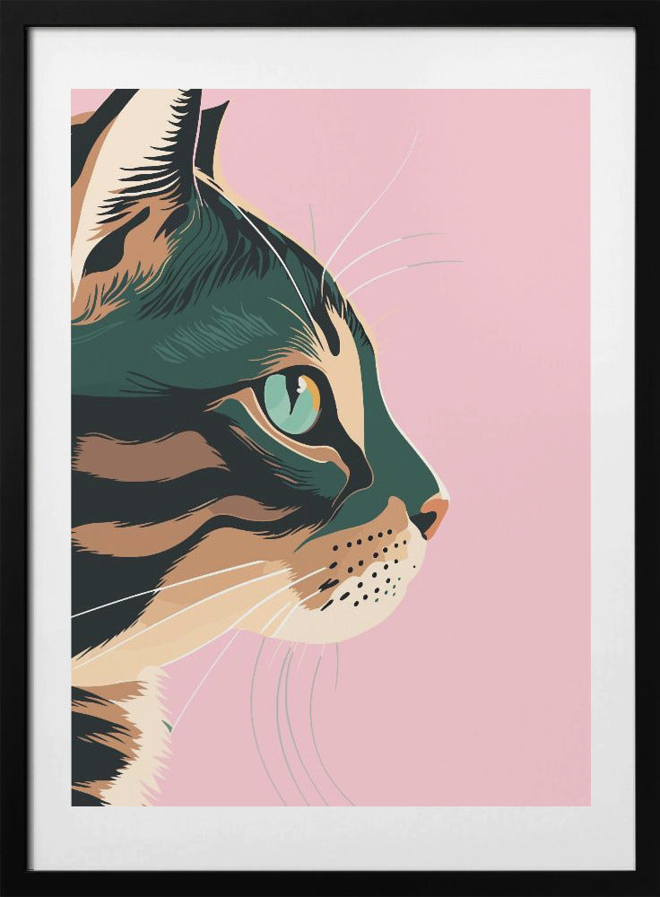 Cats Eye - Art Print by WallChart Art Studio