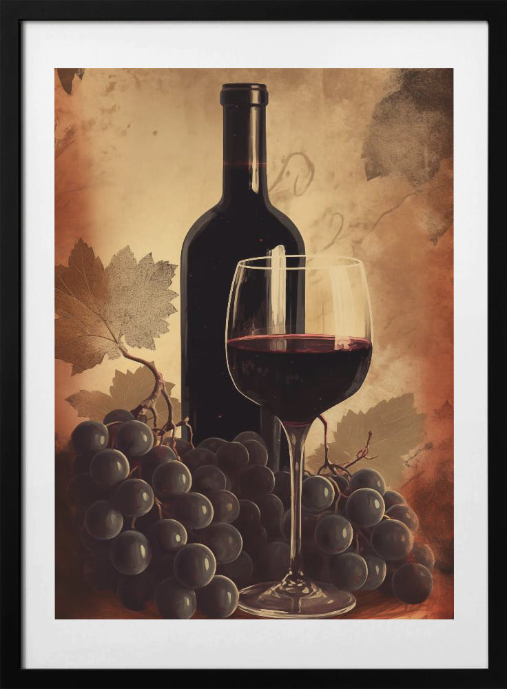 Red Red Wine No 2 - Art Print by Andreas Magnusson