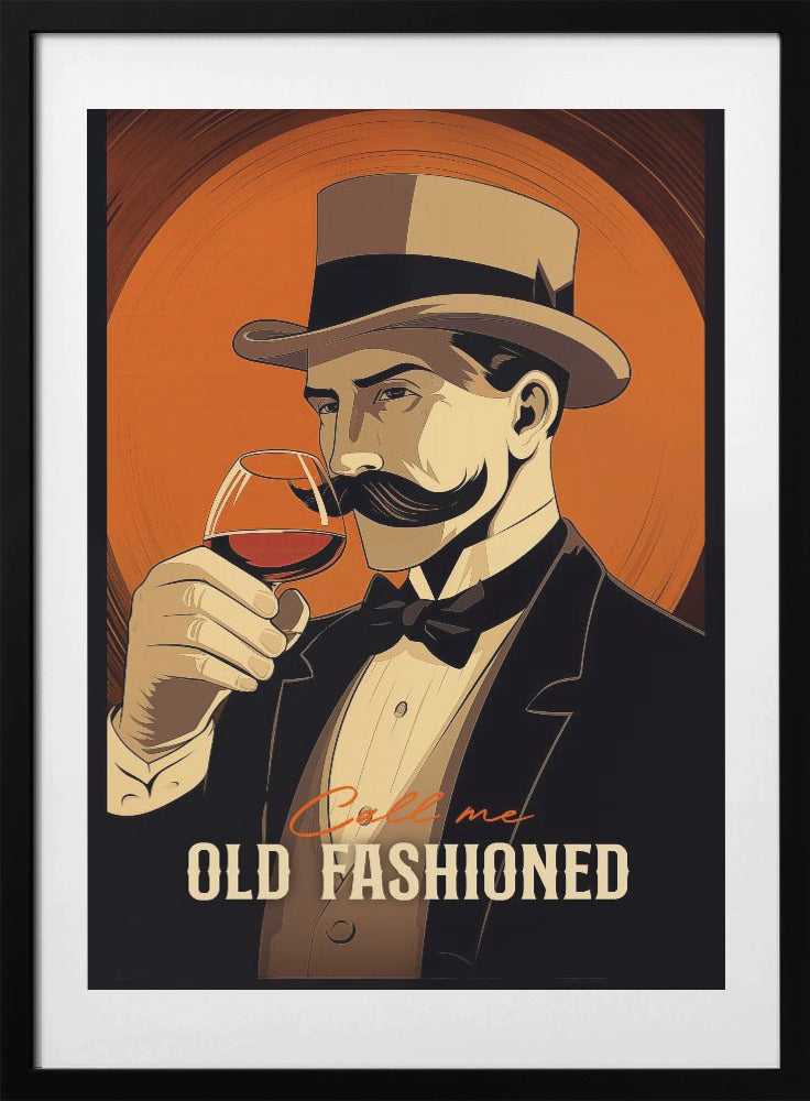 Call Me Old Fashioned - Art Print by Andreas Magnusson