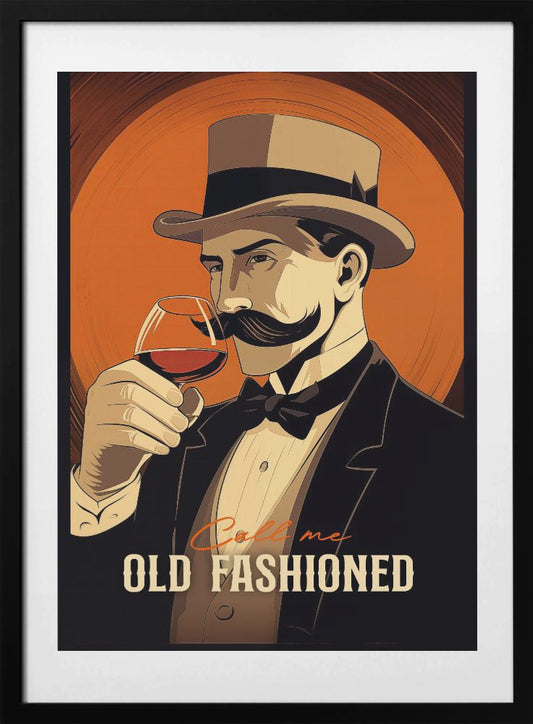 Call Me Old Fashioned - Art Print by Andreas Magnusson