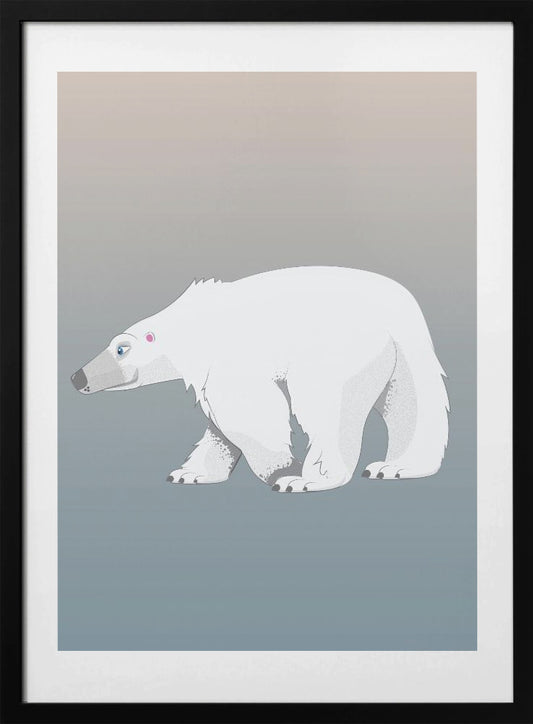 Polar Bear - Art Print by Nicholas