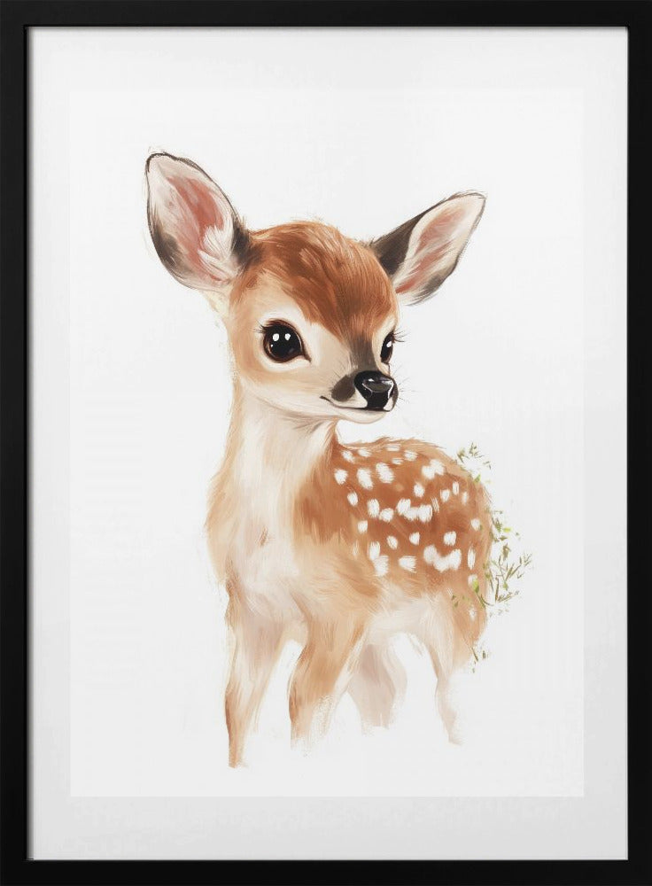 Fawn&#039;s Gentle Stare - Art Print by Treechild