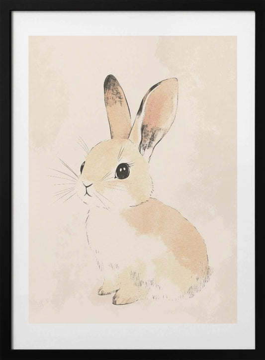 Bunny Serenity - Art Print by Treechild