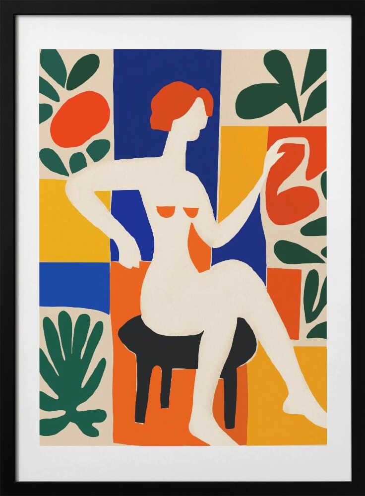 Vibrant Reflection - Art Print by Little Dean