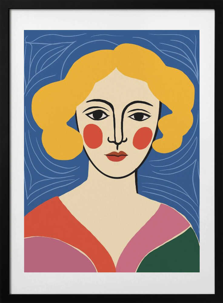 Expressionist Colorful Abstract - Art Print by Little Dean