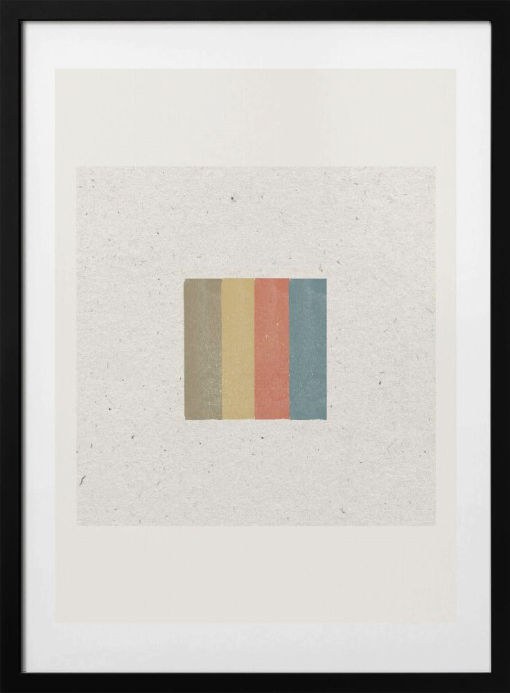 Color Harmony Quartet - Art Print by THE MIUUS STUDIO