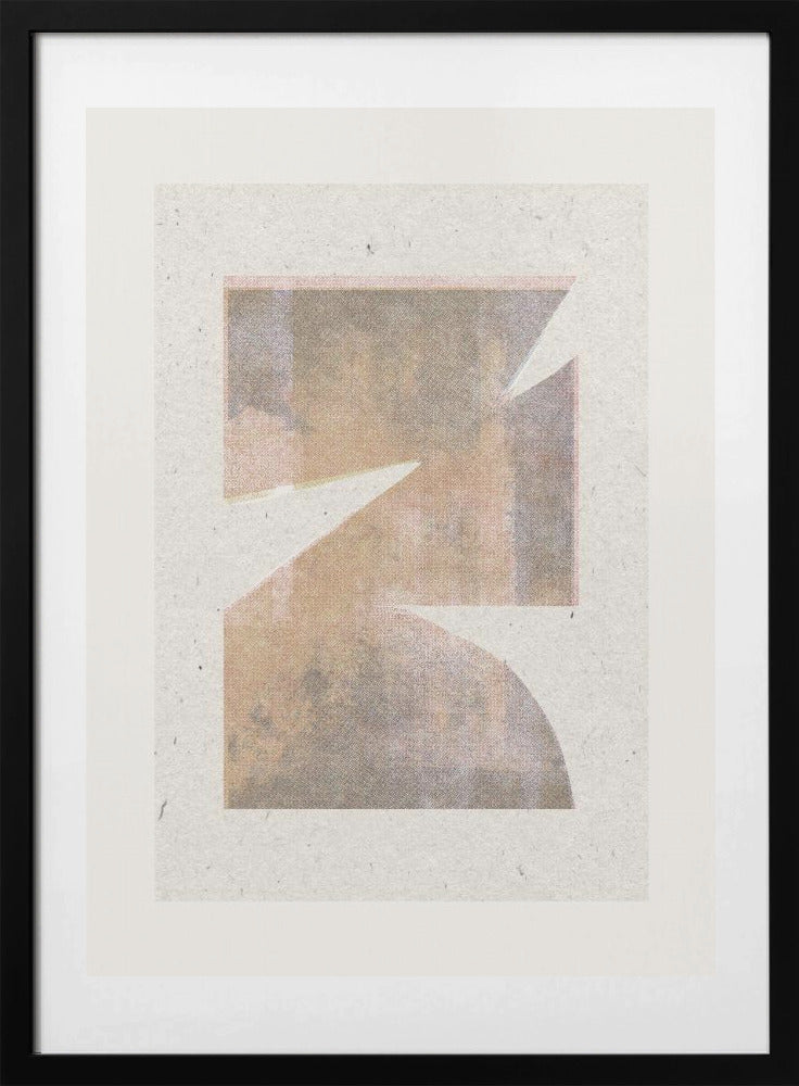 Geometric Echoes - Art Print by THE MIUUS STUDIO