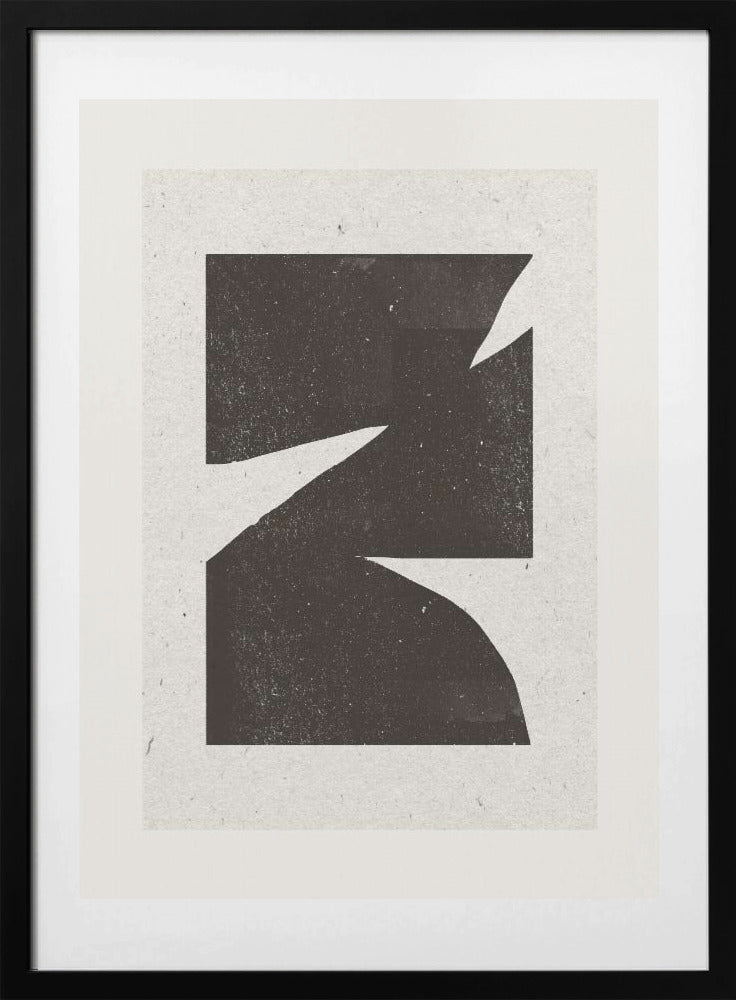 Fragmented Shape - Art Print by THE MIUUS STUDIO