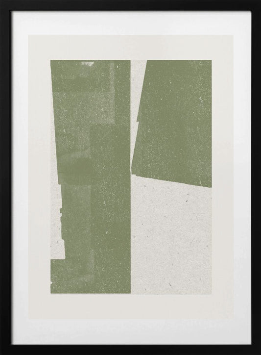 Muted Geometrics - Art Print by THE MIUUS STUDIO