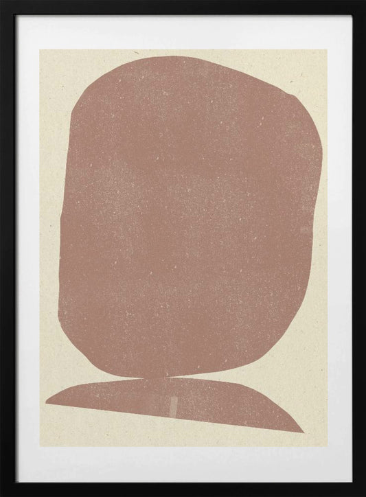 Earthy Stone - Art Print by THE MIUUS STUDIO