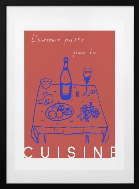 Heartfelt Dining - Art Print by Treechild