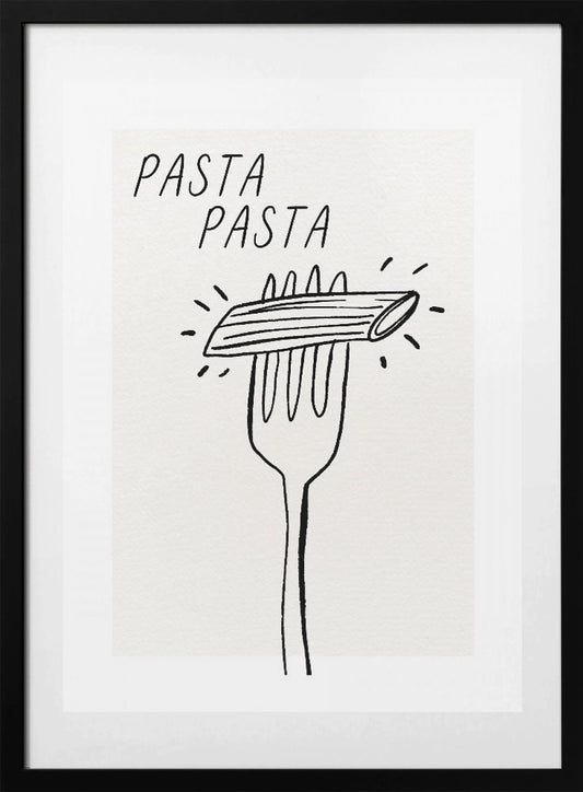 Pasta Harmony - Art Print by Treechild
